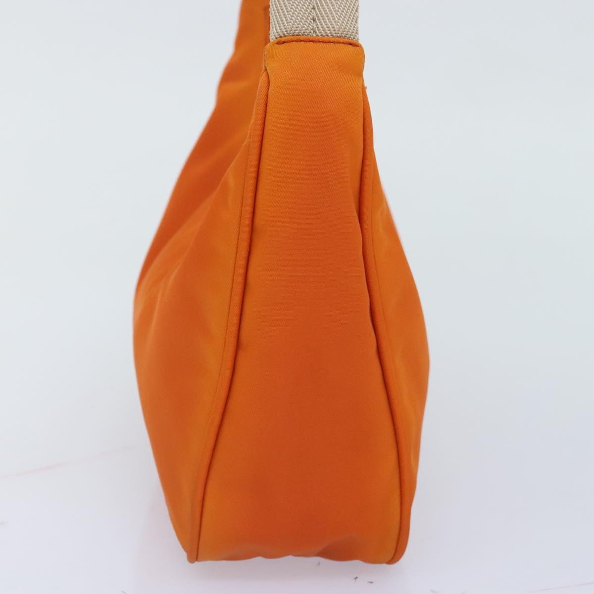 PRADA Mini Hand Bag Nylon Orange Auth ep5720