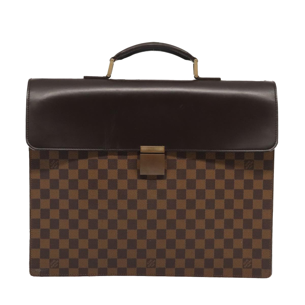 LOUIS VUITTON Damier Ebene Altona GM Hand Bag N53312 LV Auth ep5754