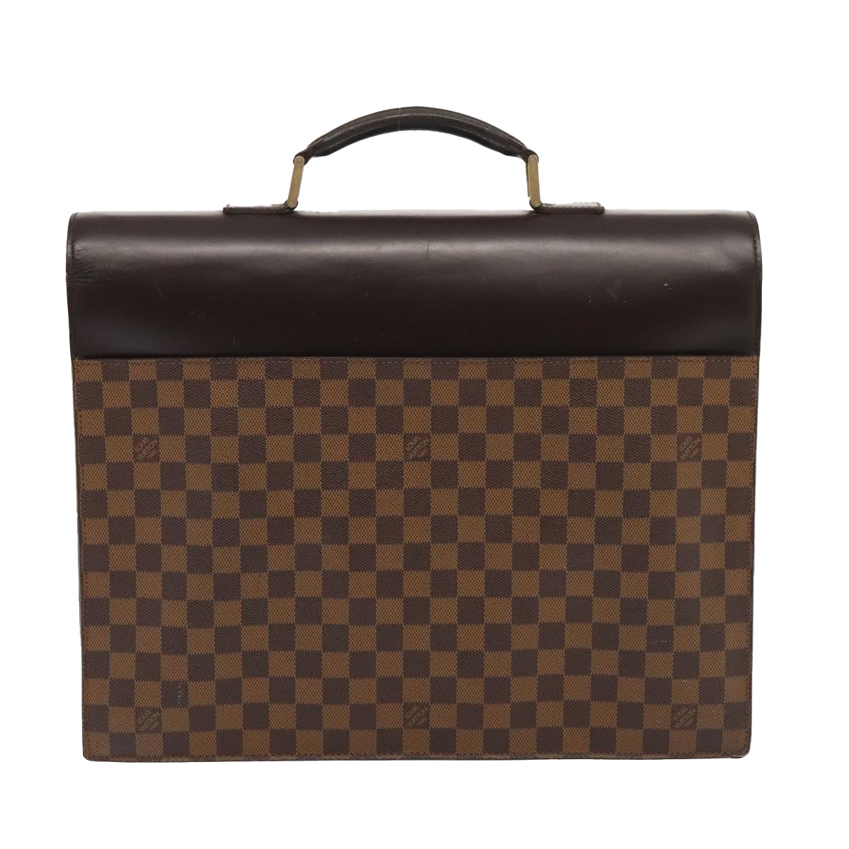 LOUIS VUITTON Damier Ebene Altona GM Hand Bag N53312 LV Auth ep5754