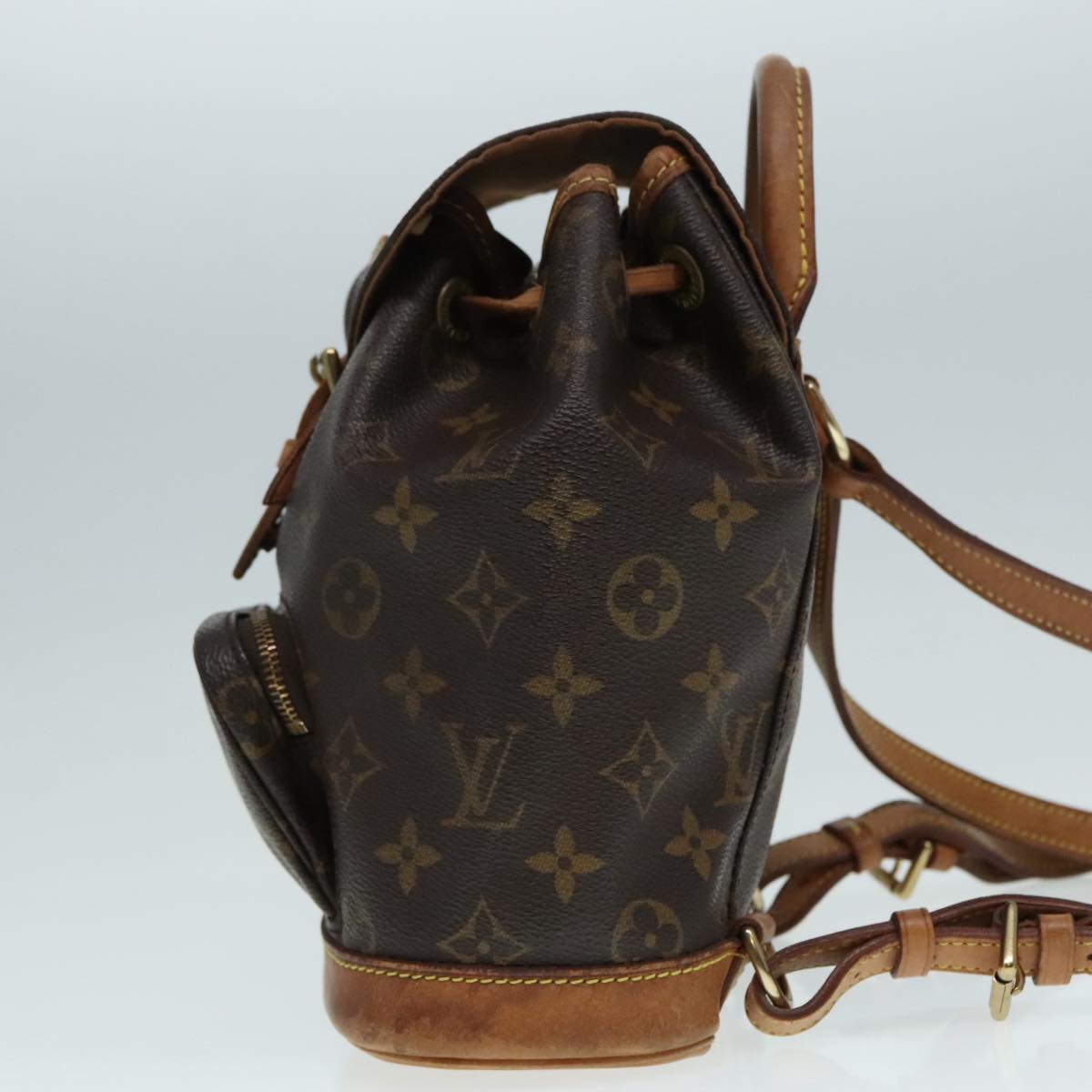 LOUIS VUITTON Monogram Montsouris PM Backpack M51137 LV Auth ep5815