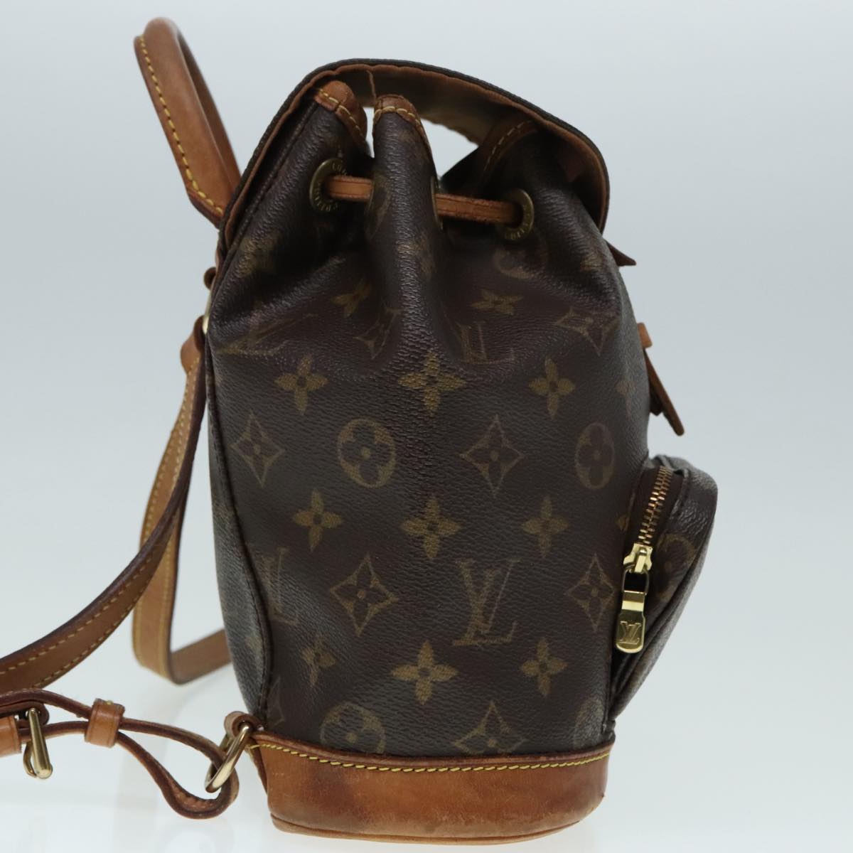 LOUIS VUITTON Monogram Montsouris PM Backpack M51137 LV Auth ep5815