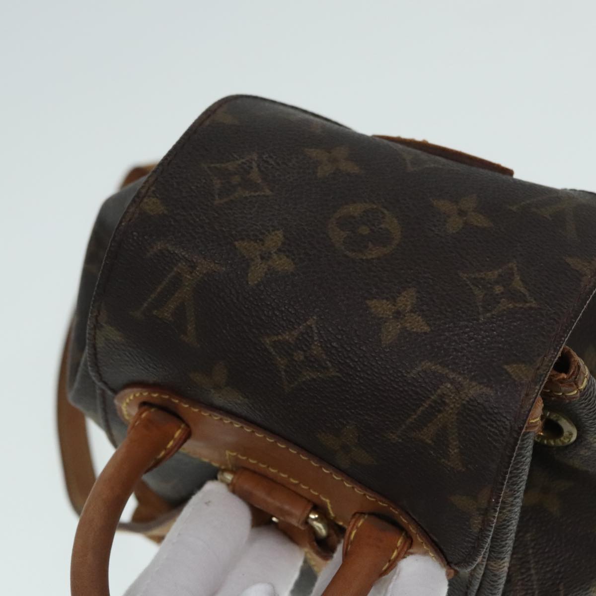 LOUIS VUITTON Monogram Montsouris PM Backpack M51137 LV Auth ep5815