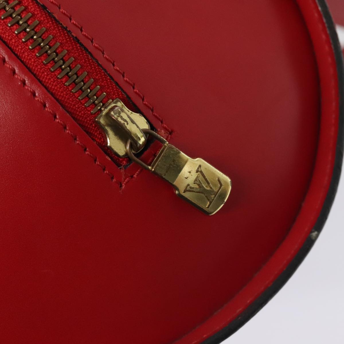 LOUIS VUITTON Epi Soufflot Hand Bag Red M52227 LV Auth ep5834