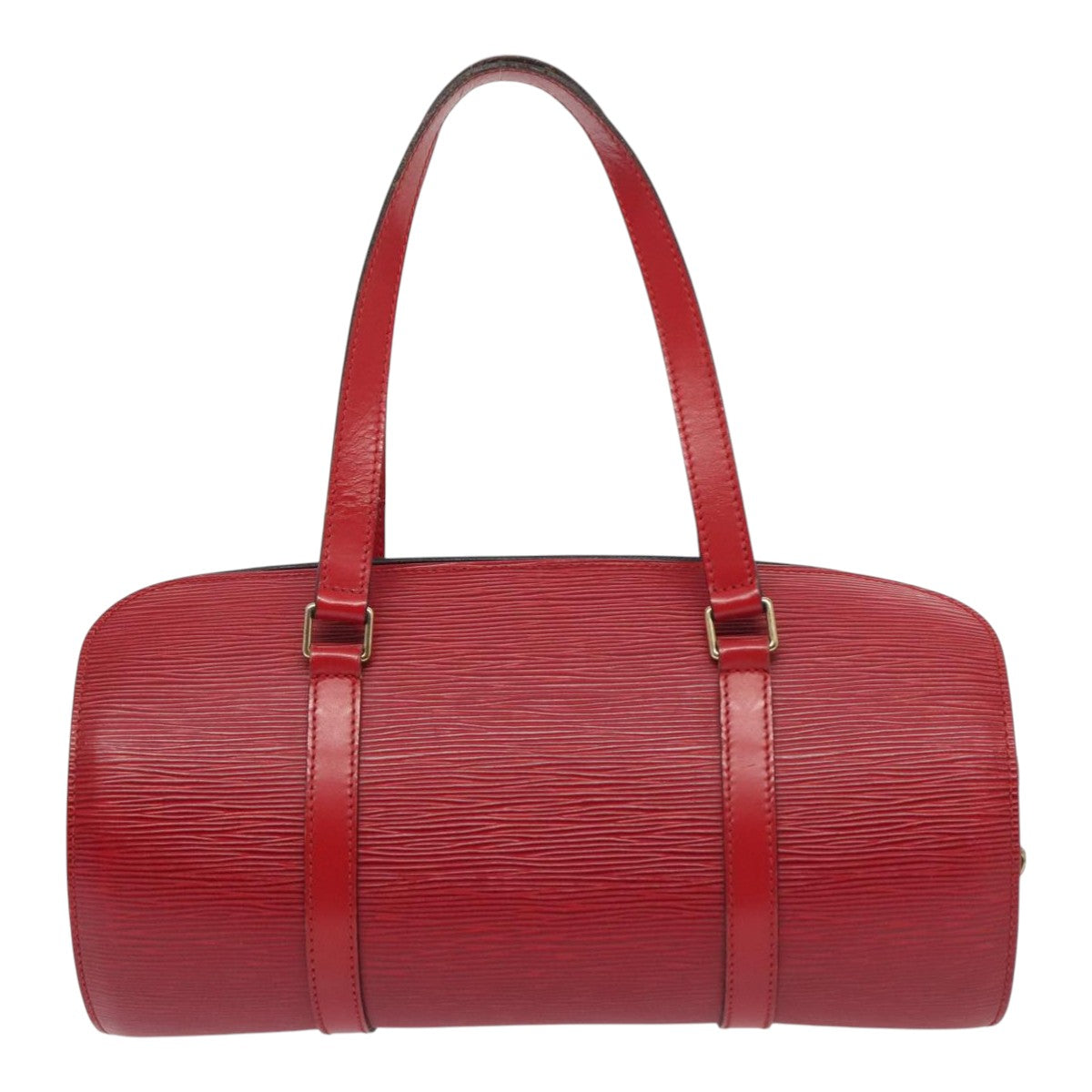 LOUIS VUITTON Epi Soufflot Hand Bag Red M52227 LV Auth ep5834