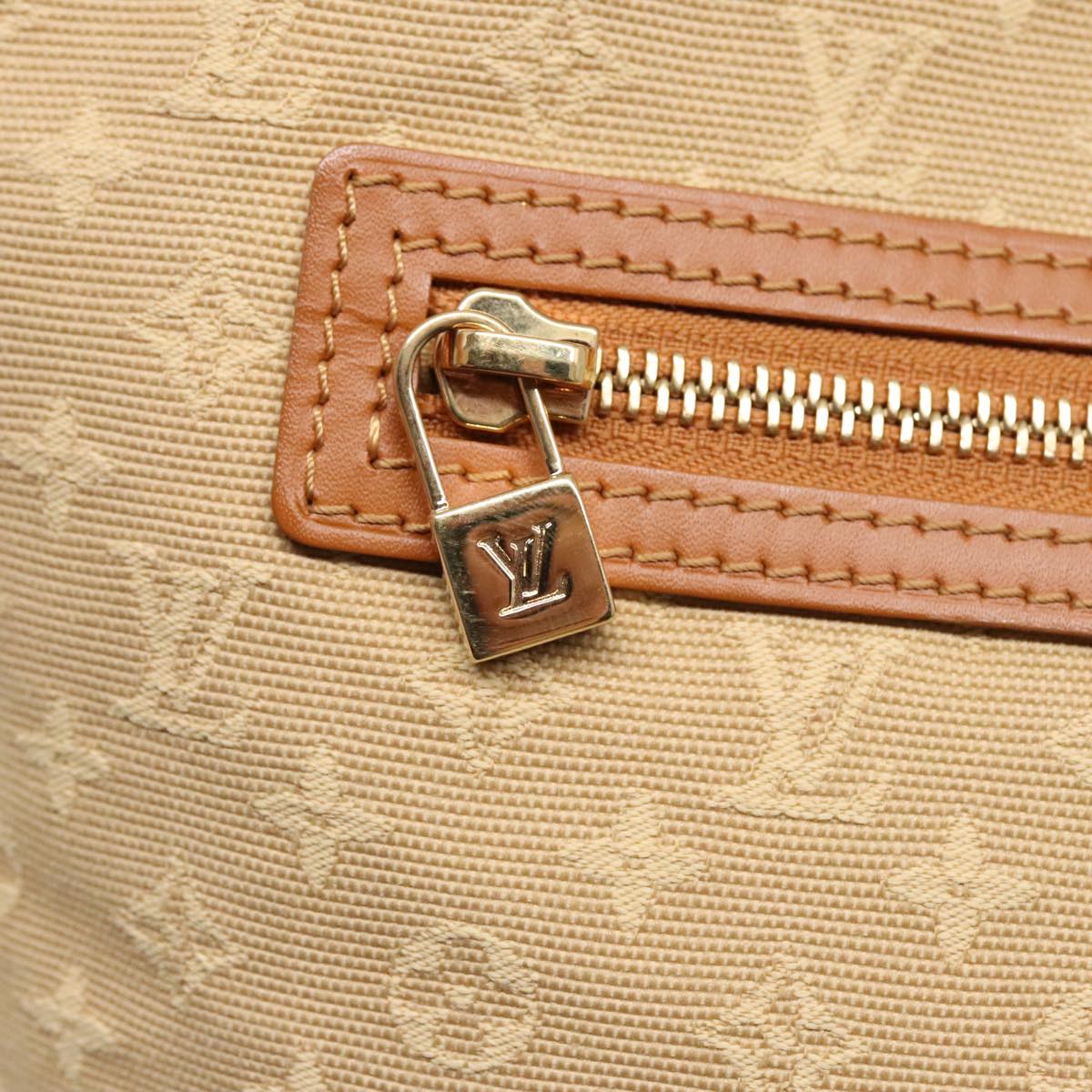 LOUIS VUITTON Monogram Mini Lucille PM Hand Bag Beige M92684 LV Auth ep5862