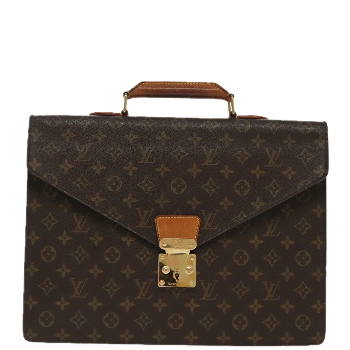 LOUIS VUITTON Monogram Serviette Conseiller Briefcase M53331 LV Auth ep6075