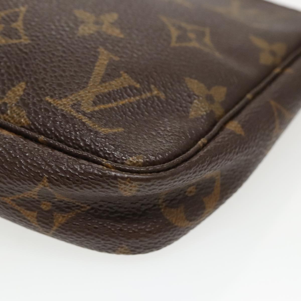 LOUIS VUITTON Monogram Pochette Accessoires Pouch M51980 LV Auth ep6092