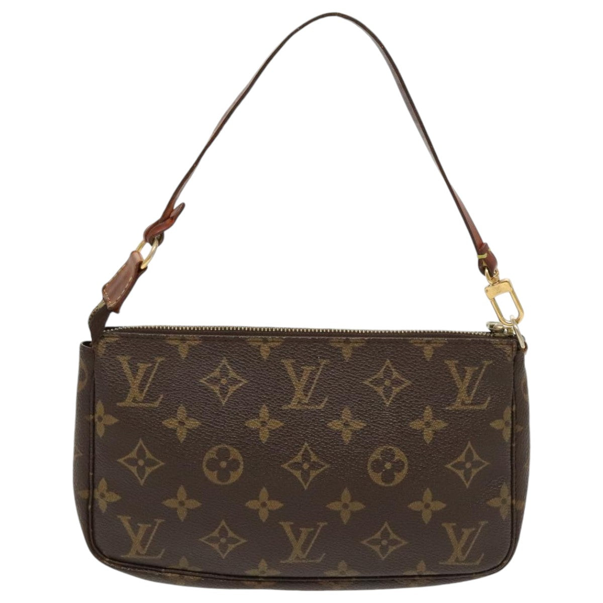 LOUIS VUITTON Monogram Pochette Accessoires Pouch M51980 LV Auth ep6092