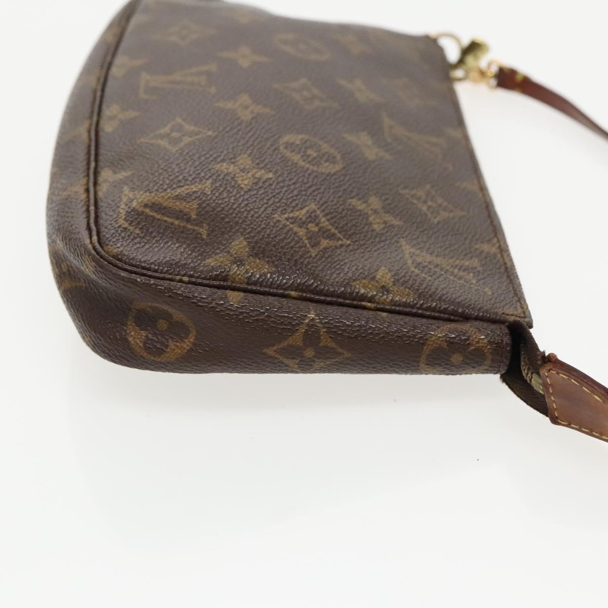 LOUIS VUITTON Monogram Pochette Accessoires Pouch M51980 LV Auth ep6092