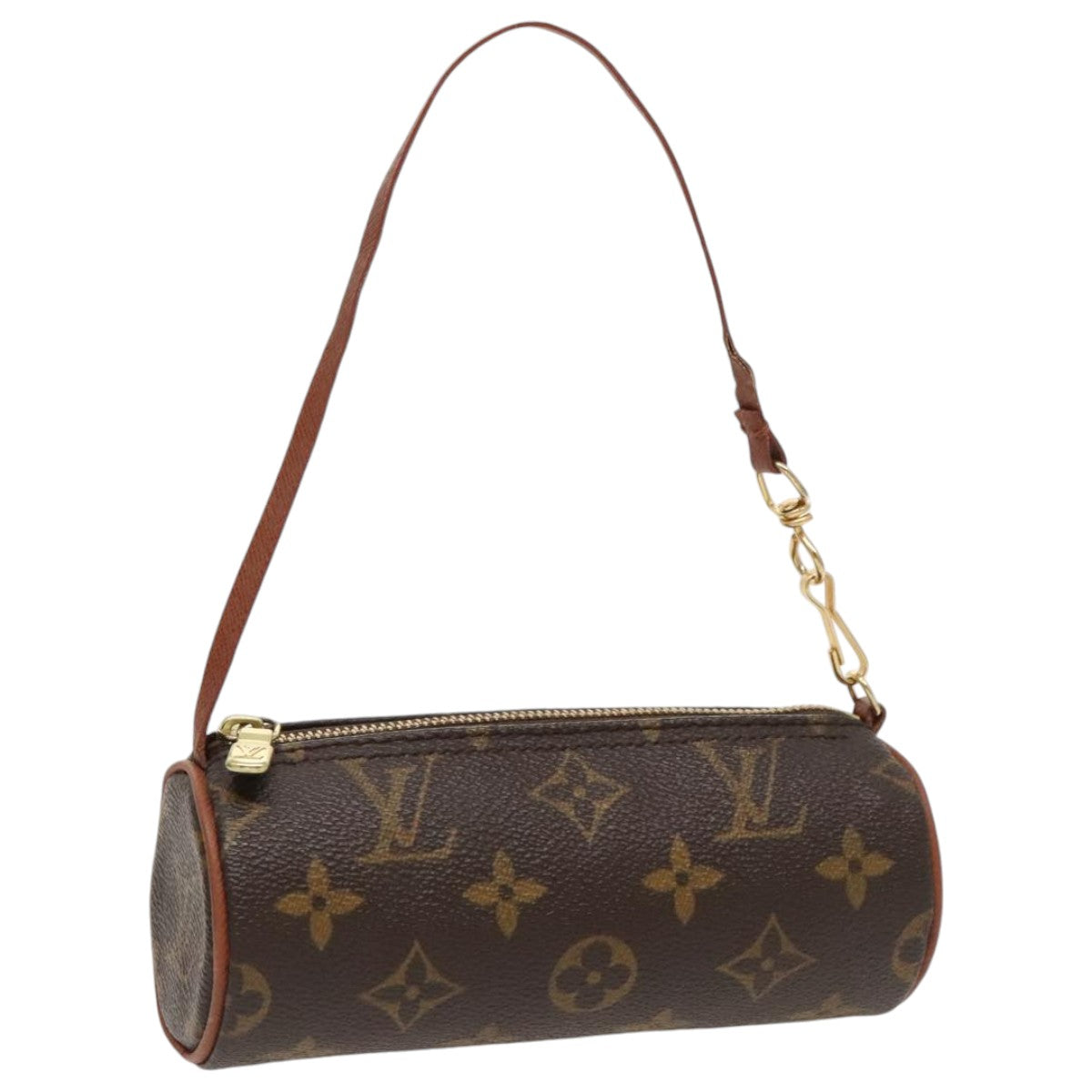 LOUIS VUITTON Monogram Papillon Pouch Pouch LV Auth ep6110