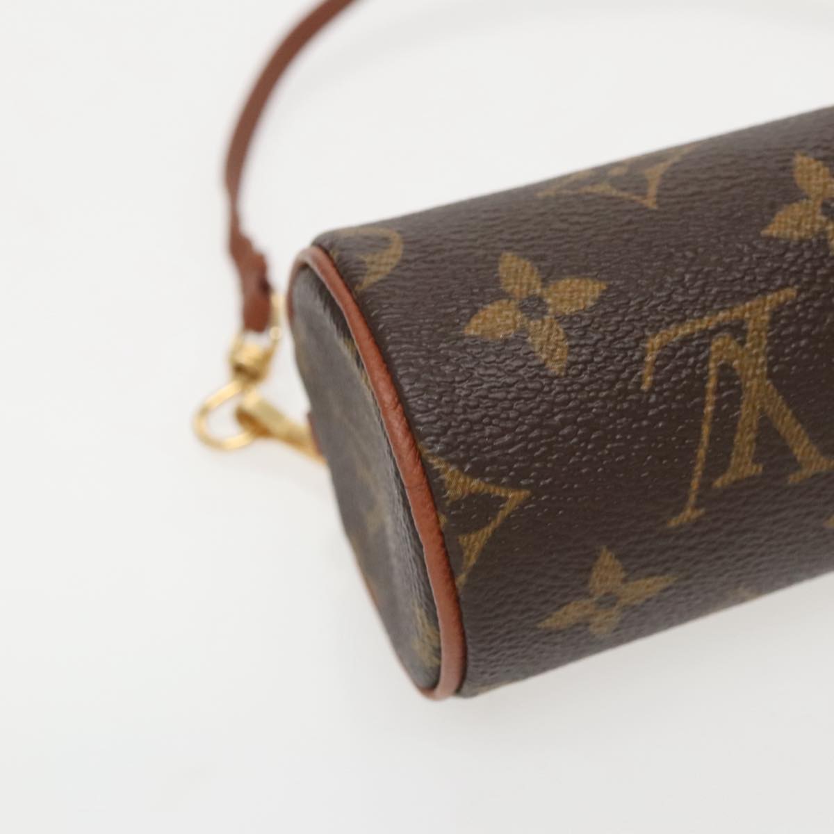 LOUIS VUITTON Monogram Papillon Pouch Pouch LV Auth ep6110