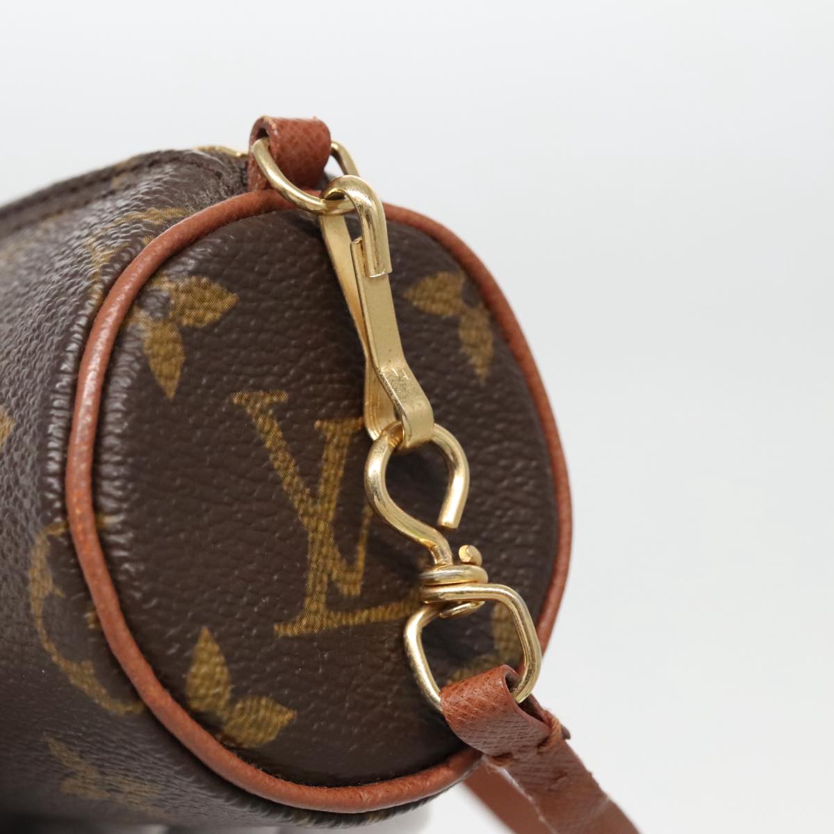 LOUIS VUITTON Monogram Papillon Pouch Pouch LV Auth ep6110