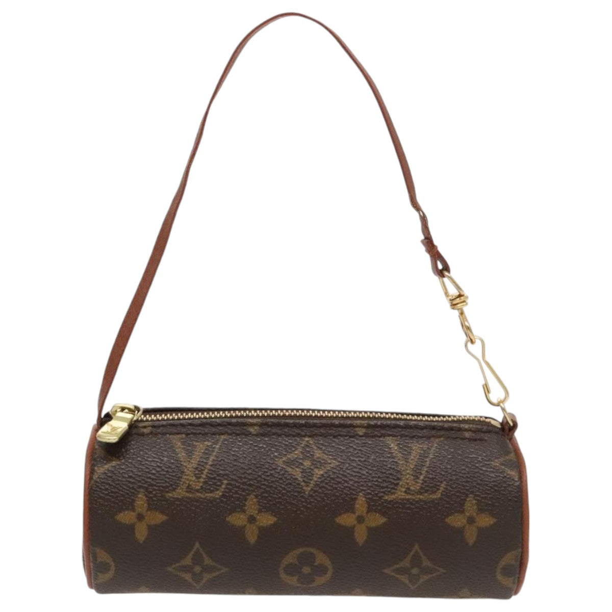 LOUIS VUITTON Monogram Papillon Pouch Pouch LV Auth ep6110