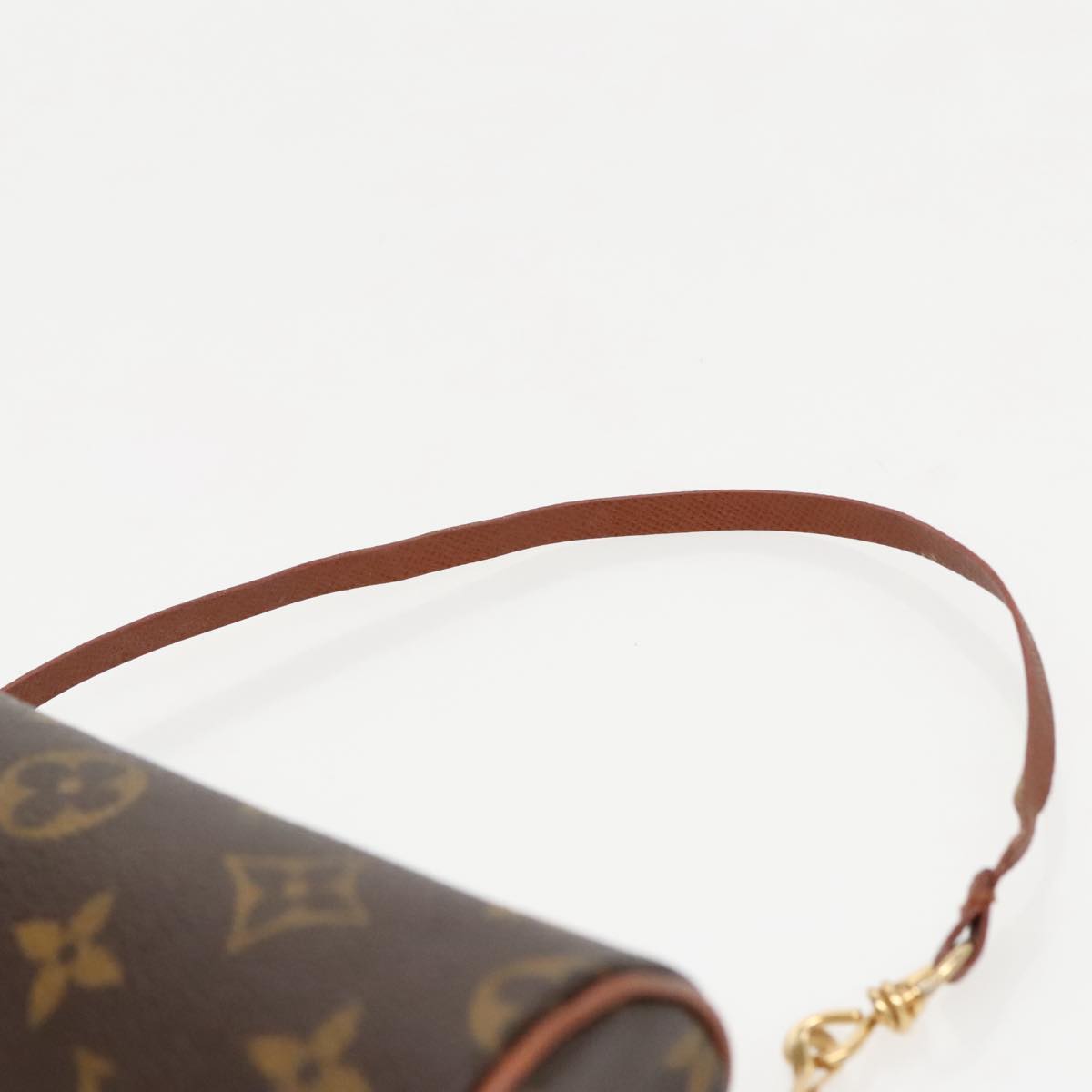 LOUIS VUITTON Monogram Papillon Pouch Pouch LV Auth ep6110