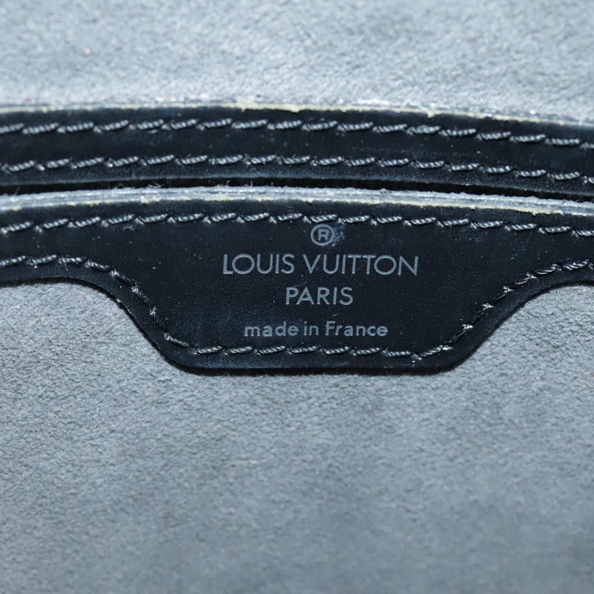 LOUIS VUITTON Epi Mabillon Backpack Black M52232 LV Auth ep6331