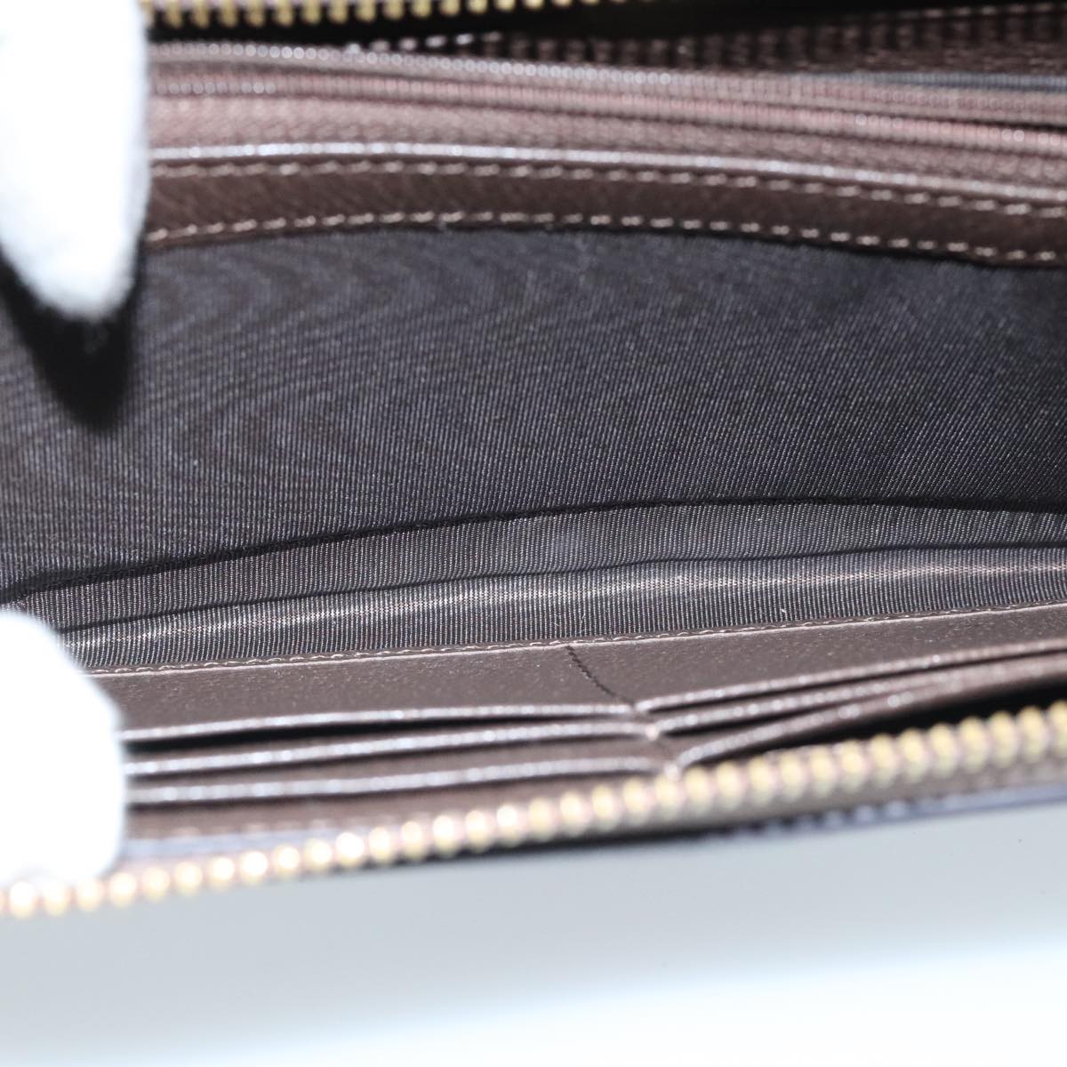 GUCCI GG Ophidia WebSherry Line Wallet PVC Beige Red Green Auth ep6413V