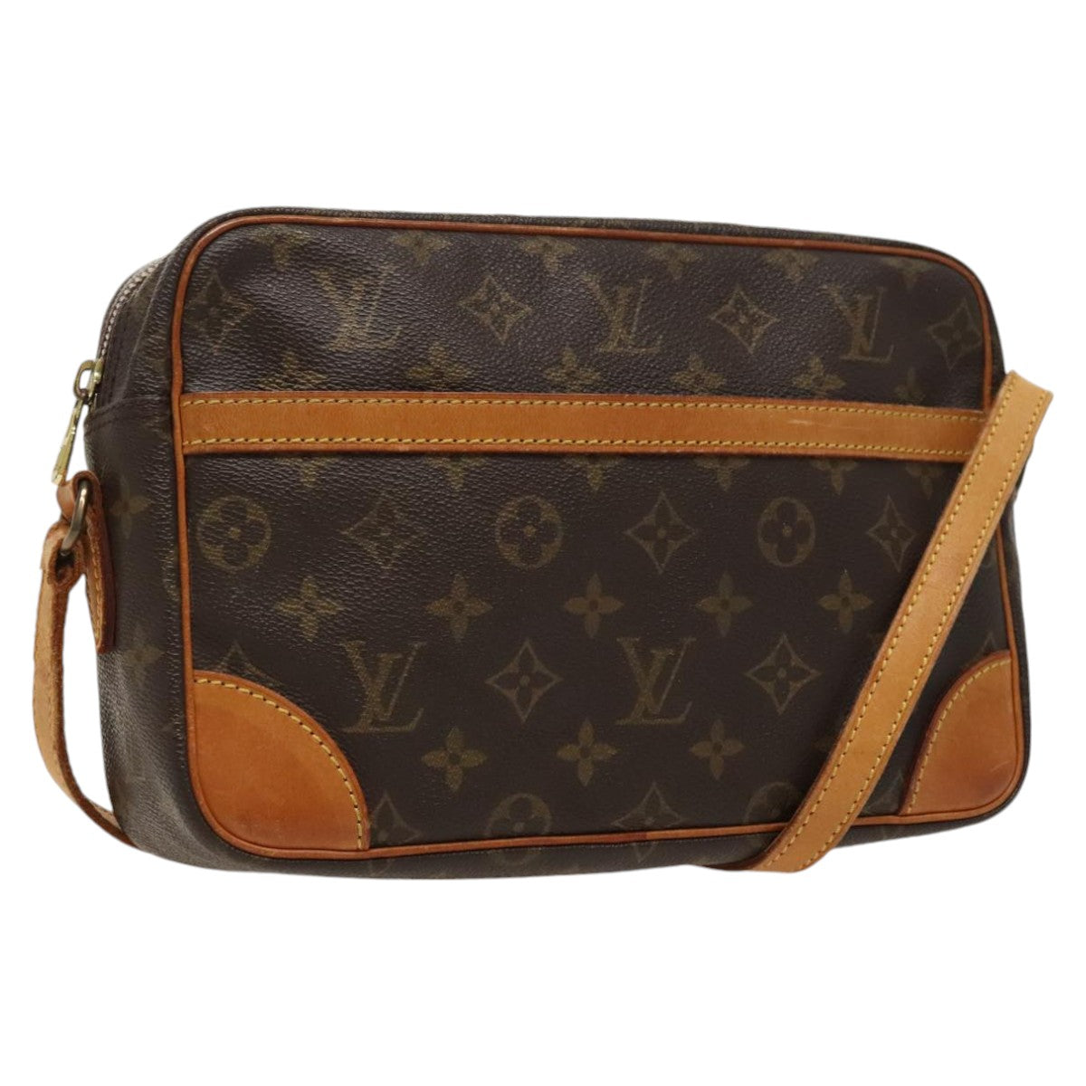 LOUIS VUITTON Monogram Trocadero 27 Shoulder Bag M51274 LV Auth ep6415