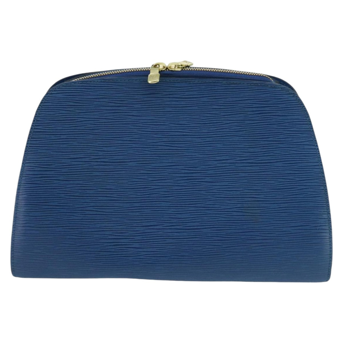 LOUIS VUITTON Epi Dauphine GM Pouch Blue M48435 LV Auth ep6443