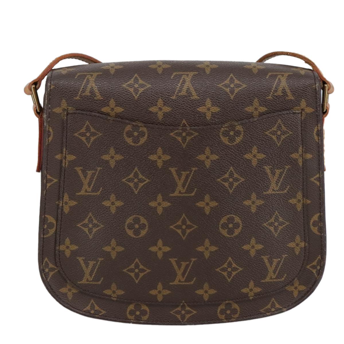 LOUIS VUITTON Monogram Saint Cloud GM Shoulder Bag M51242 LV Auth ep6472