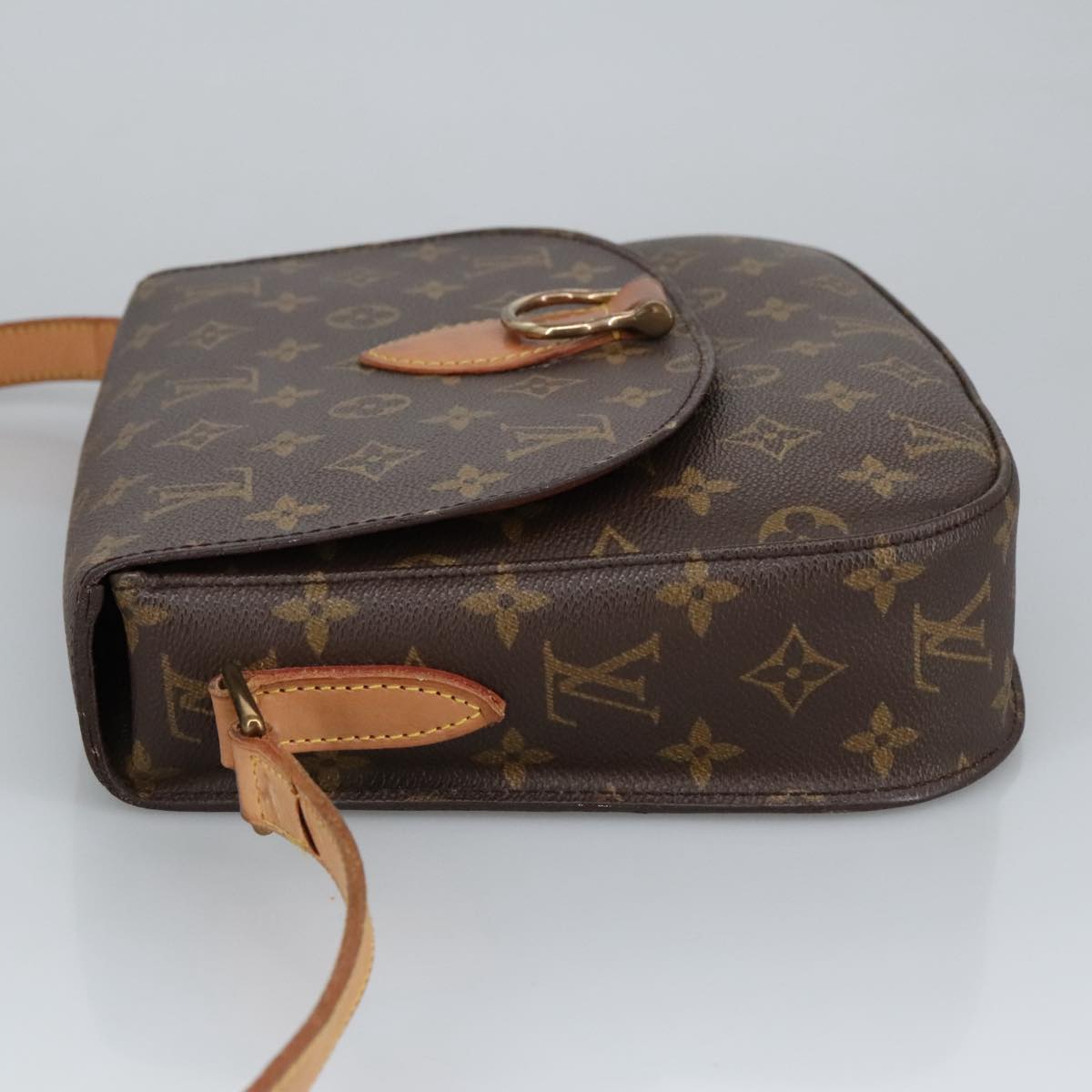 LOUIS VUITTON Monogram Saint Cloud GM Shoulder Bag M51242 LV Auth ep6472