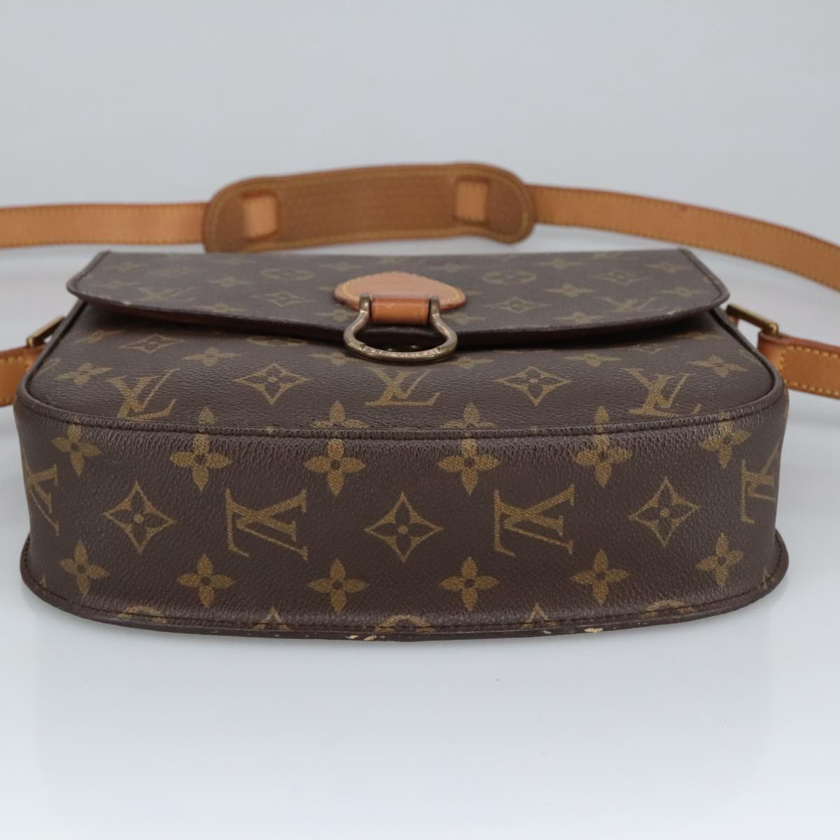 LOUIS VUITTON Monogram Saint Cloud GM Shoulder Bag M51242 LV Auth ep6472