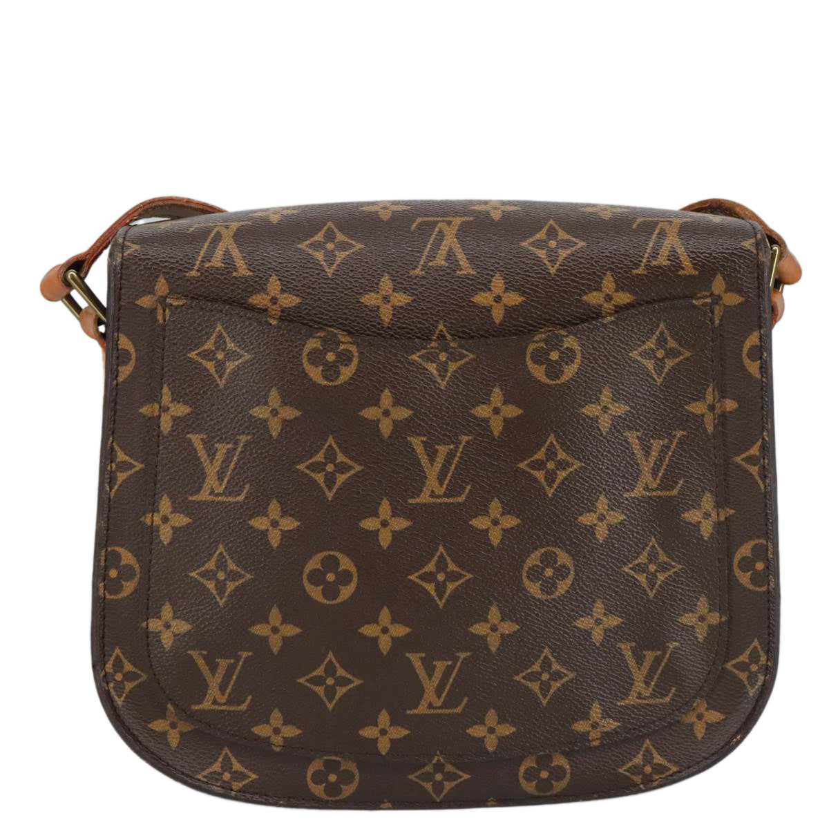 LOUIS VUITTON Monogram Saint Cloud GM Shoulder Bag M51242 LV Auth ep6481