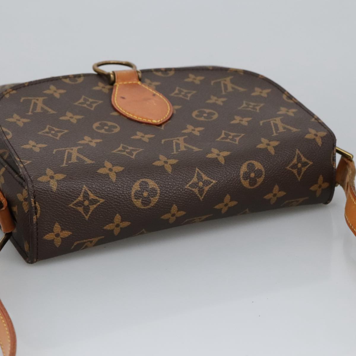 LOUIS VUITTON Monogram Saint Cloud GM Shoulder Bag M51242 LV Auth ep6481