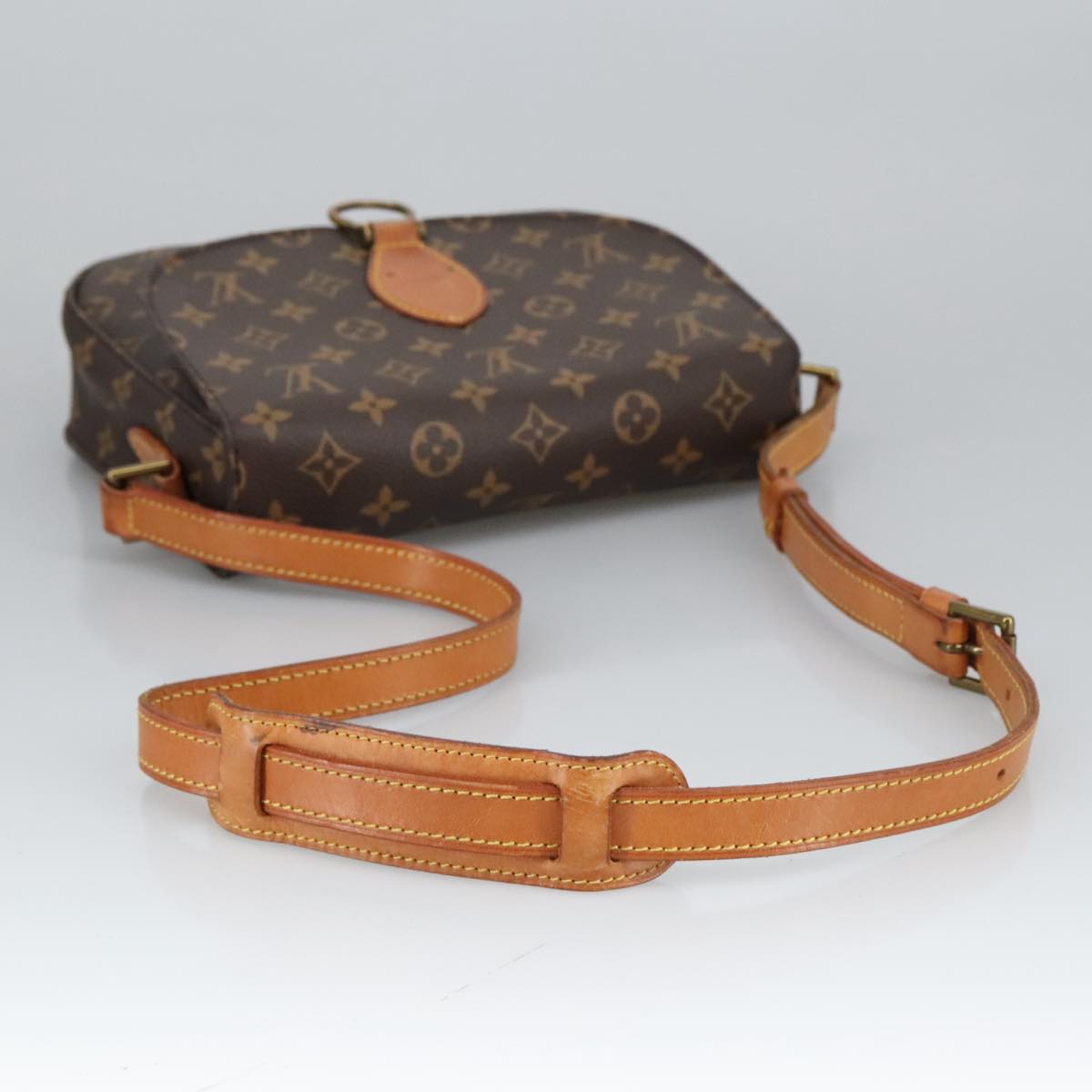 LOUIS VUITTON Monogram Saint Cloud GM Shoulder Bag M51242 LV Auth ep6481