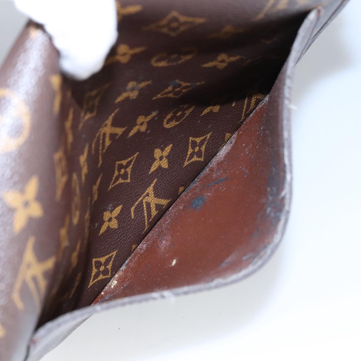 LOUIS VUITTON Monogram Saint Cloud GM Shoulder Bag M51242 LV Auth ep6482