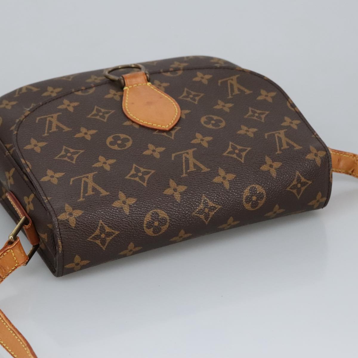 LOUIS VUITTON Monogram Saint Cloud GM Shoulder Bag M51242 LV Auth ep6482