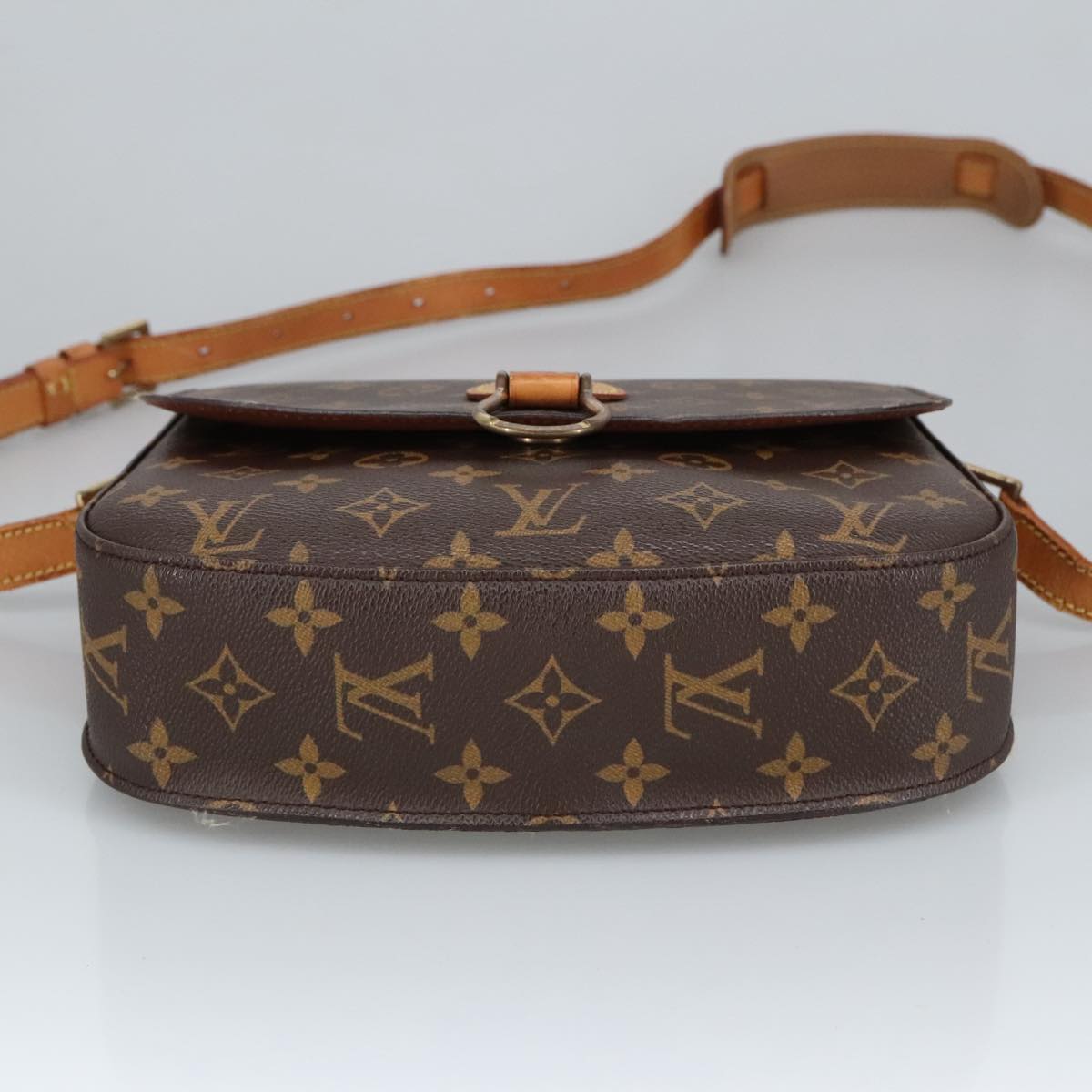 LOUIS VUITTON Monogram Saint Cloud GM Shoulder Bag M51242 LV Auth ep6482