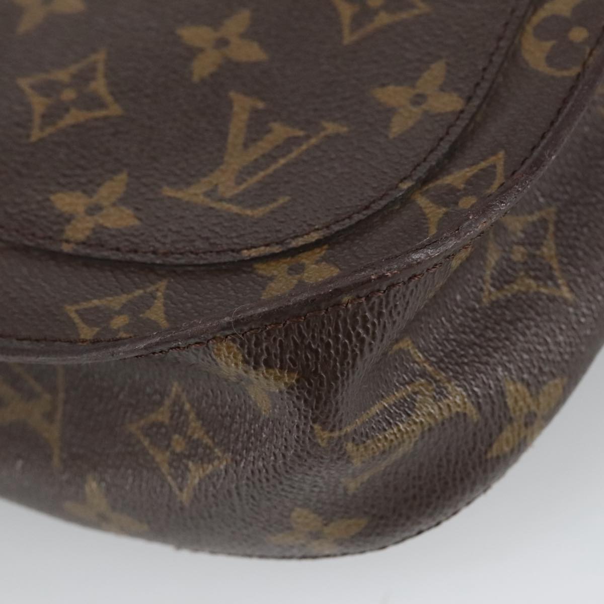 LOUIS VUITTON Monogram Saint Cloud GM Shoulder Bag M51242 LV Auth ep6510