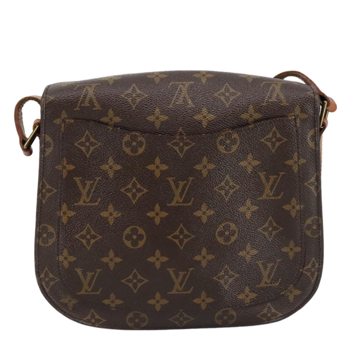 LOUIS VUITTON Monogram Saint Cloud GM Shoulder Bag M51242 LV Auth ep6510