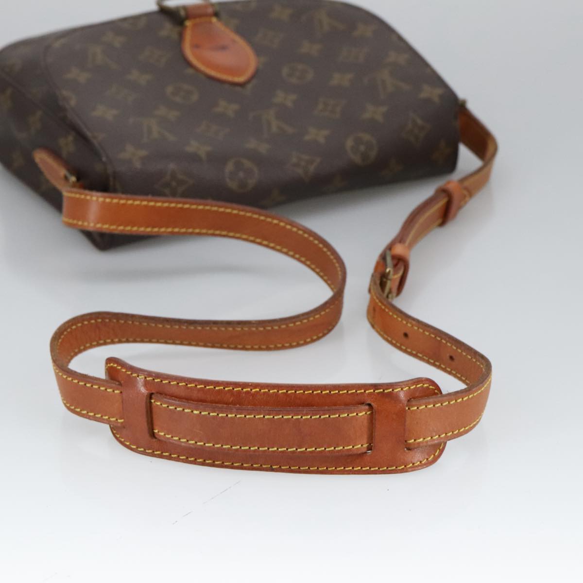 LOUIS VUITTON Monogram Saint Cloud GM Shoulder Bag M51242 LV Auth ep6510