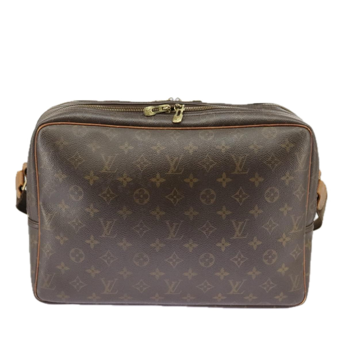 LOUIS VUITTON Monogram Reporter GM Shoulder Bag M45252 LV Auth ep6518