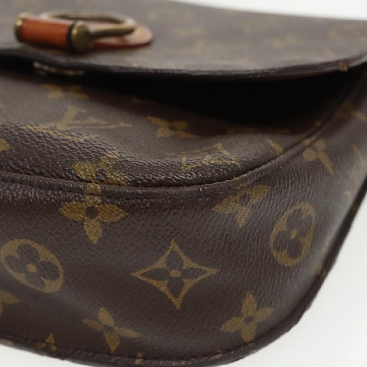 LOUIS VUITTON Monogram Saint Cloud MM Shoulder Bag M51243 LV Auth ep6569