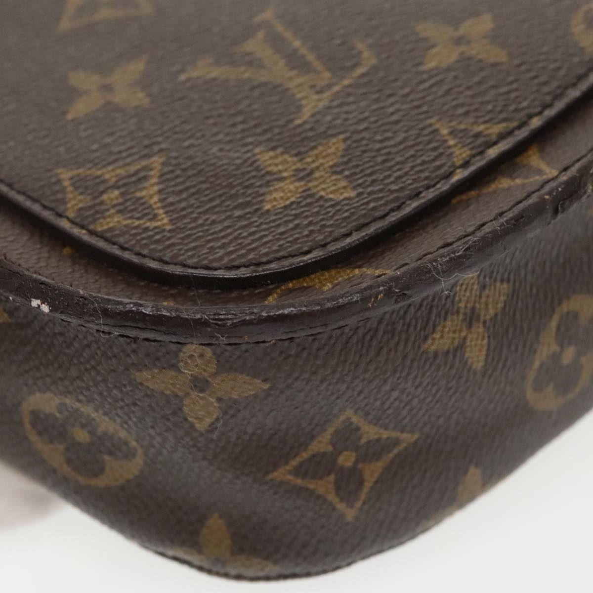 LOUIS VUITTON Monogram Saint Cloud MM Shoulder Bag M51243 LV Auth ep6569