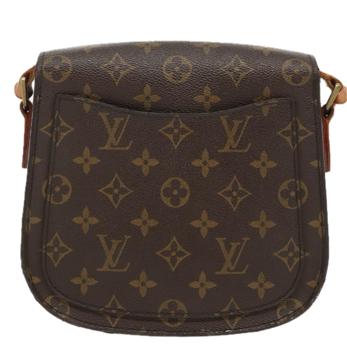 LOUIS VUITTON Monogram Saint Cloud MM Shoulder Bag M51243 LV Auth ep6569