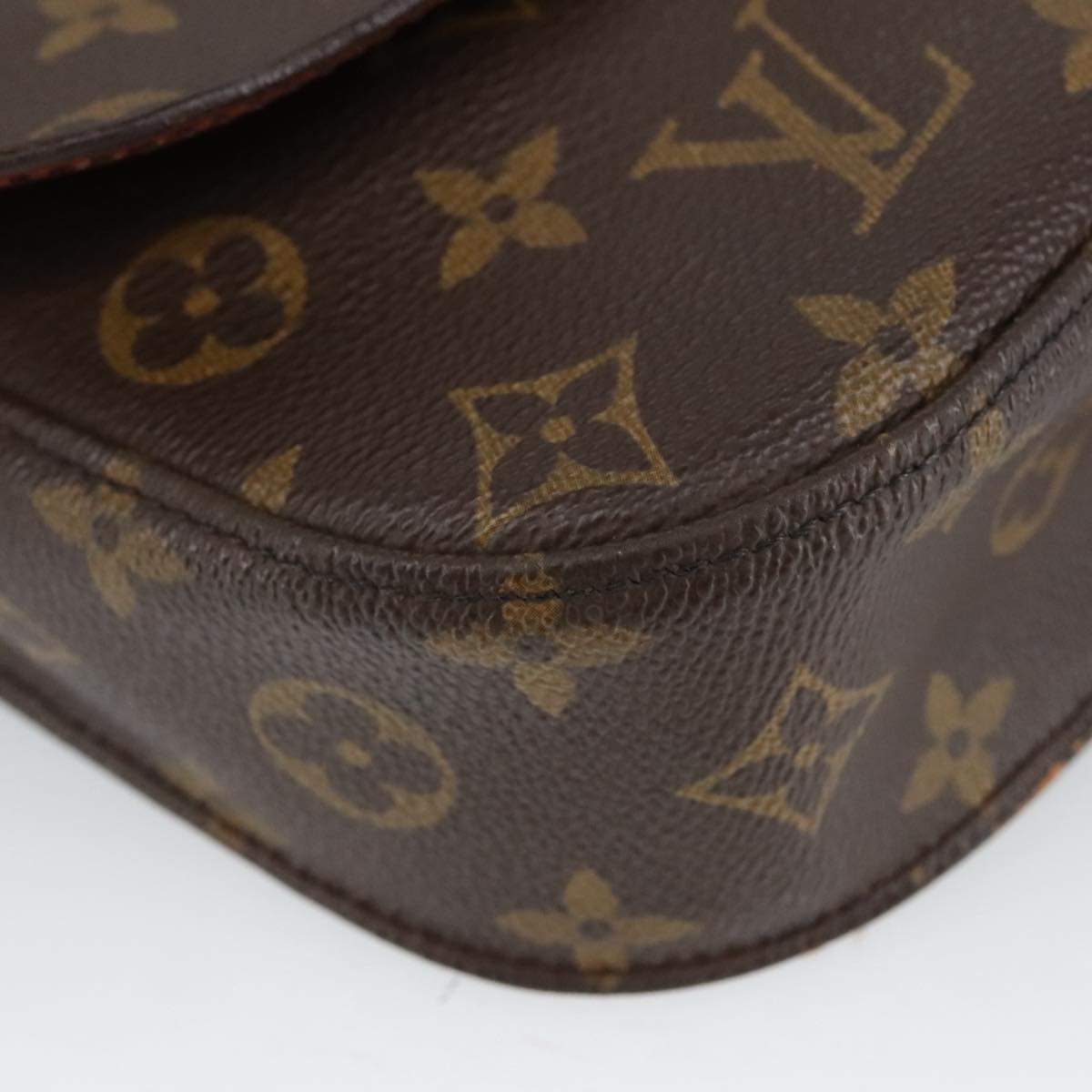 LOUIS VUITTON Monogram Saint Cloud MM Shoulder Bag M51243 LV Auth ep6574