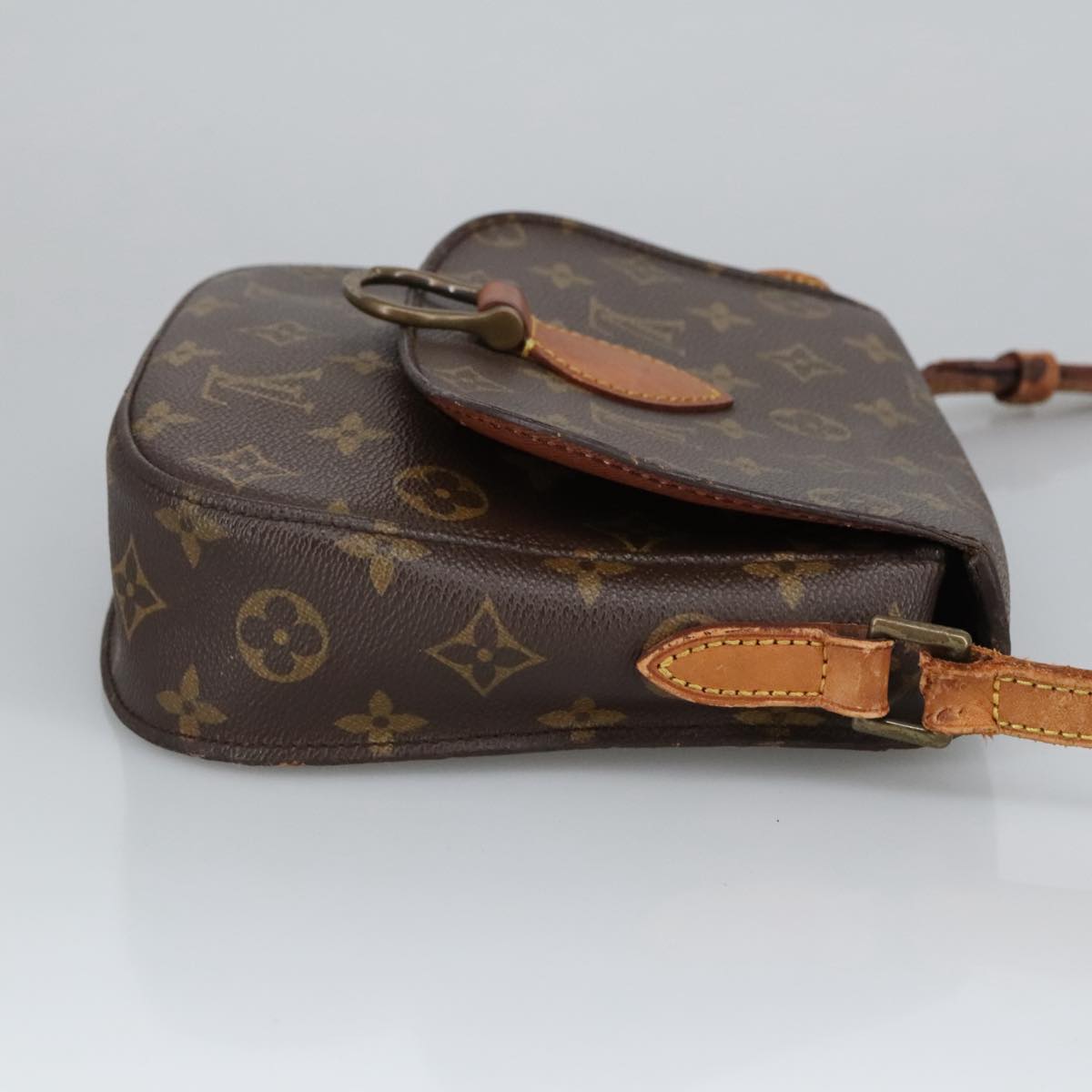 LOUIS VUITTON Monogram Saint Cloud MM Shoulder Bag M51243 LV Auth ep6574