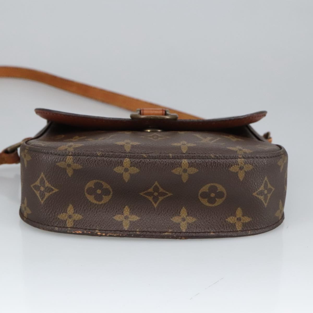 LOUIS VUITTON Monogram Saint Cloud MM Shoulder Bag M51243 LV Auth ep6574