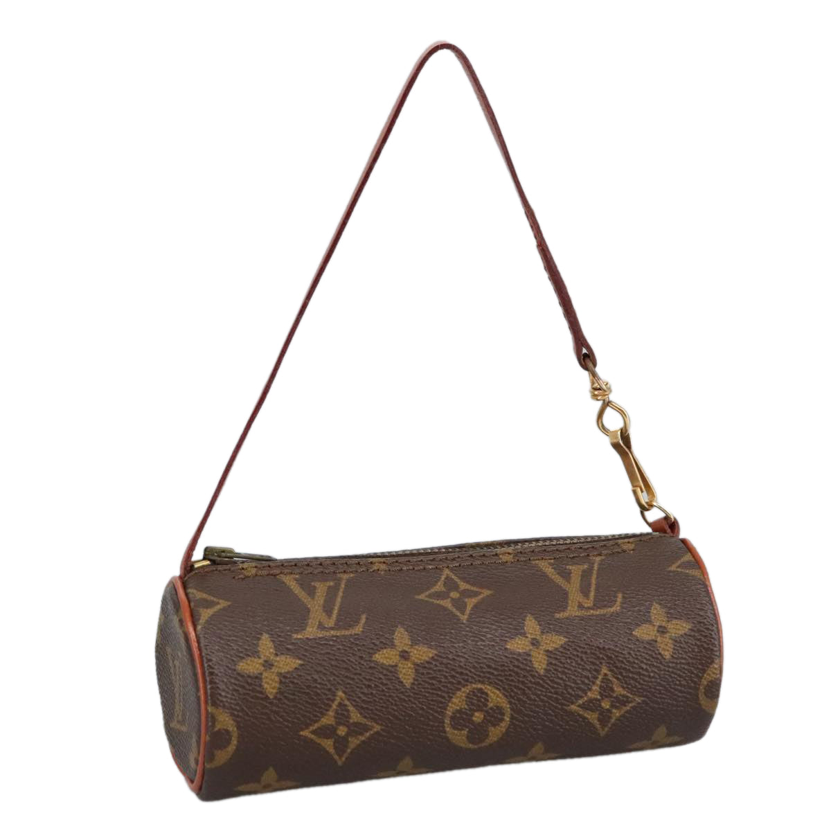 LOUIS VUITTON Monogram Papillon Pouch Vintage LV Auth ep6685