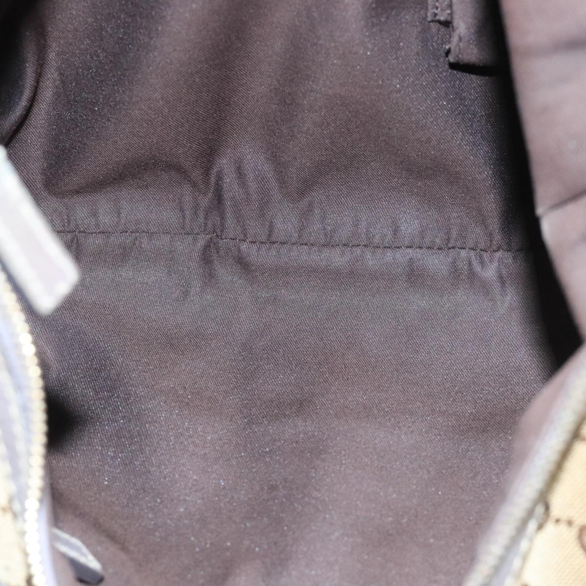 GUCCI Sherry Line GG Canvas Shoulder Bag Beige Gray pink 181092 Auth ep6891