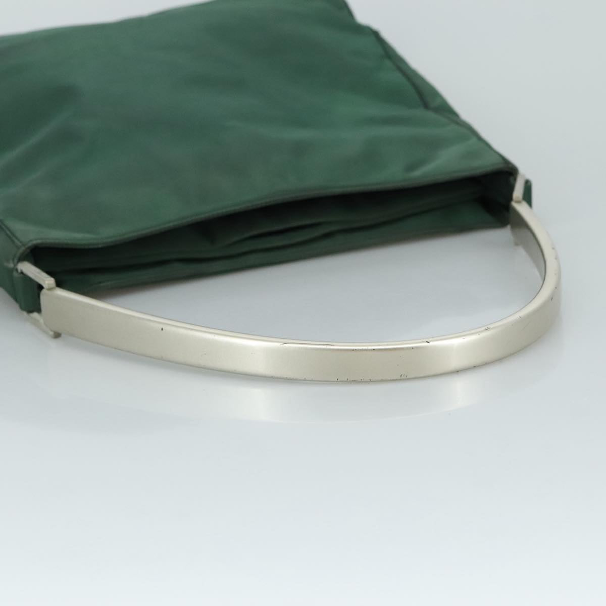 PRADA Shoulder Bag Nylon Green Auth ep7022
