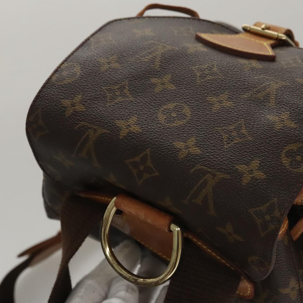 LOUIS VUITTON Monogram Montsouris GM Backpack M51135 LV Auth ep7102