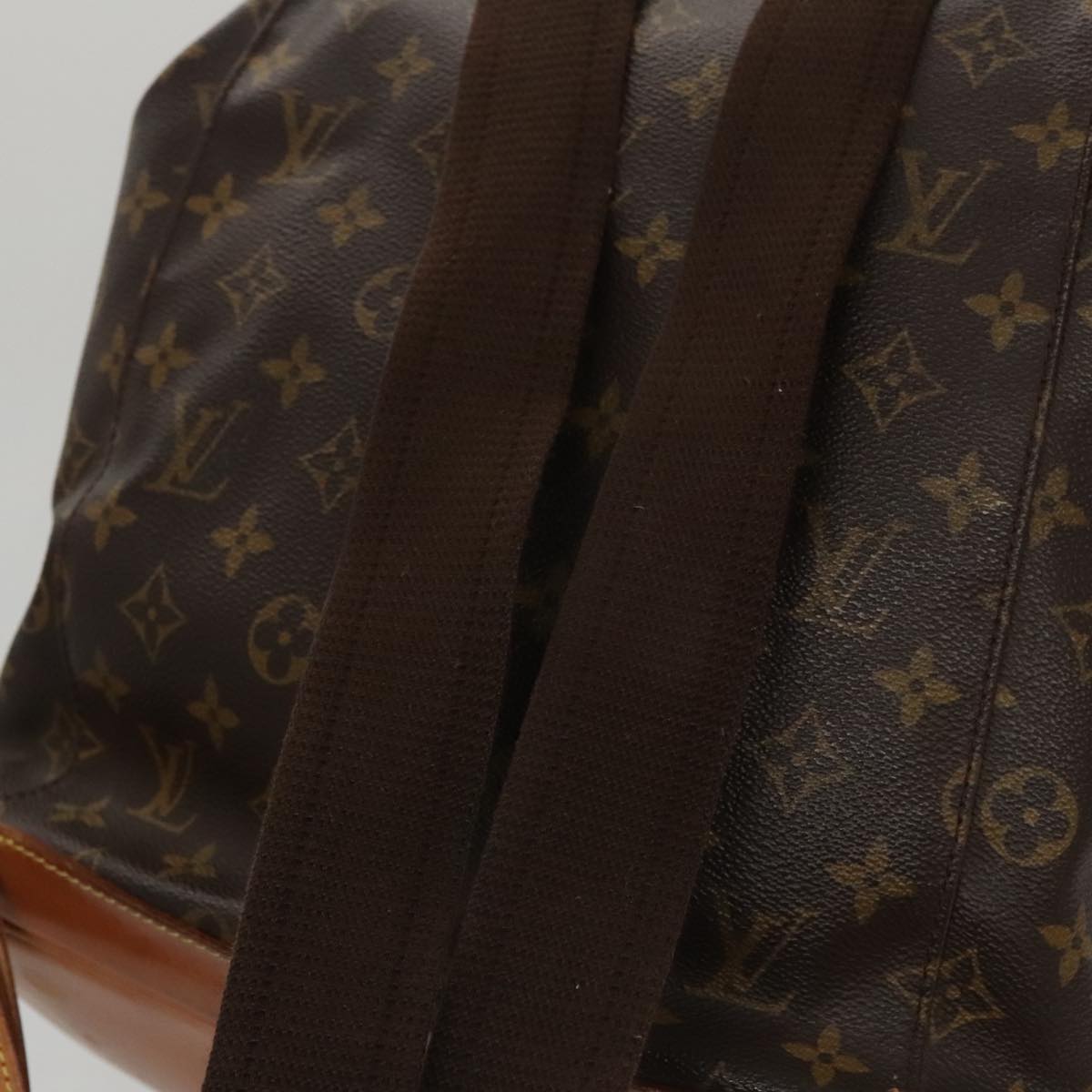 LOUIS VUITTON Monogram Montsouris GM Backpack M51135 LV Auth ep7102