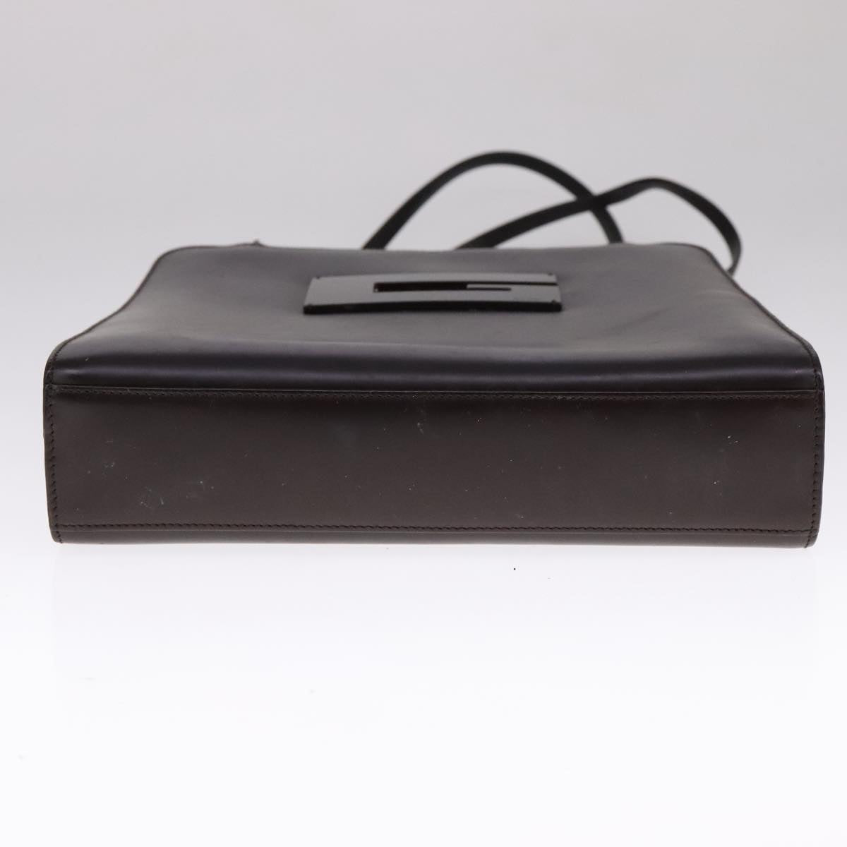 GUCCI Shoulder Bag Patent leather Brown 002 1007 3444 Auth ep7129