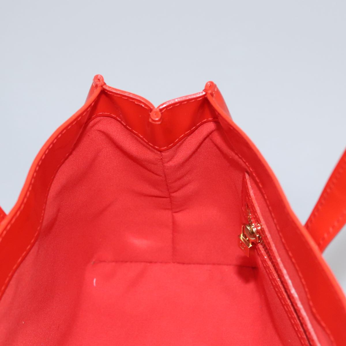 LOUIS VUITTON Monogram Vernis Wilshire PM Hand Bag Orenge M93644 LV Auth ep7188