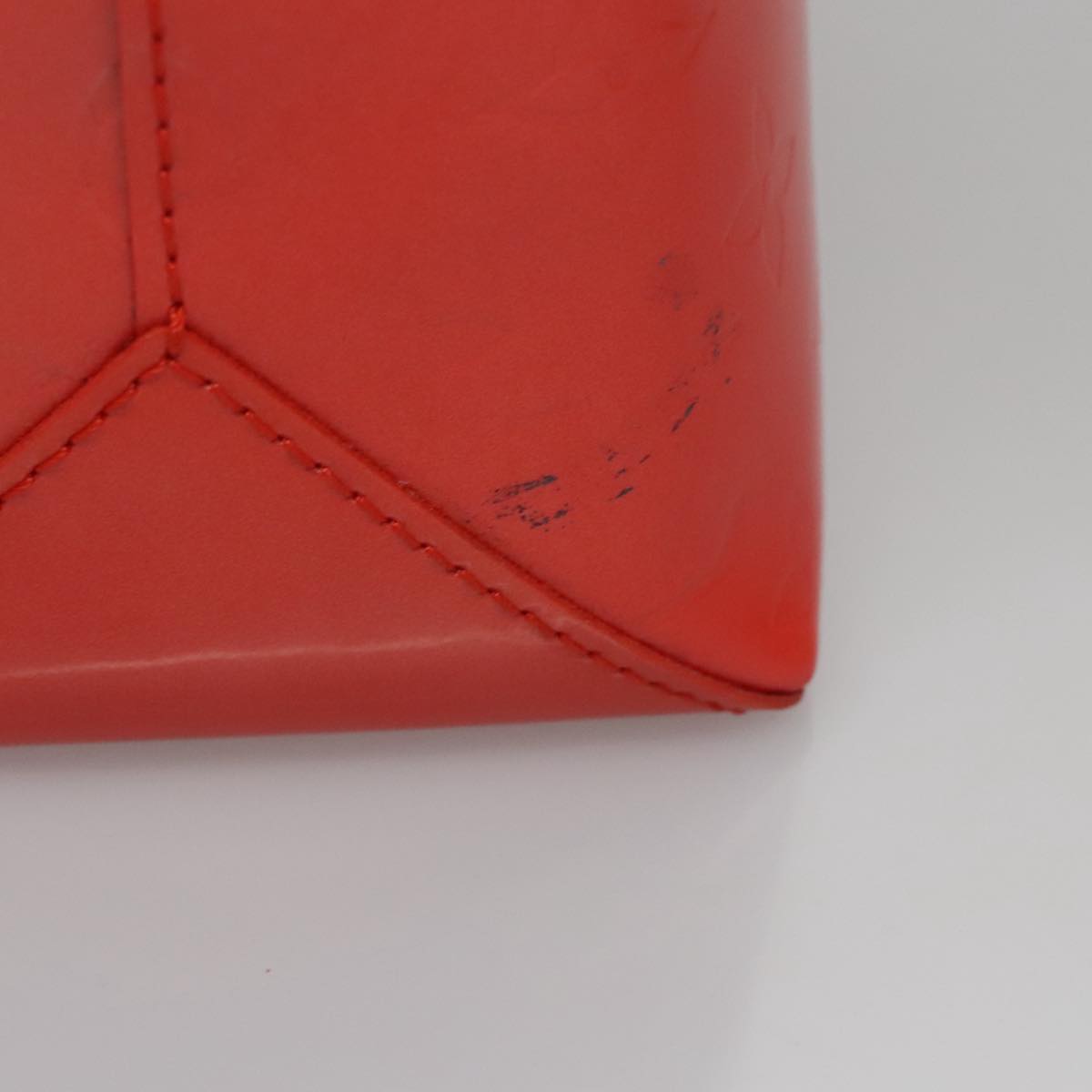 LOUIS VUITTON Monogram Vernis Wilshire PM Hand Bag Orenge M93644 LV Auth ep7188