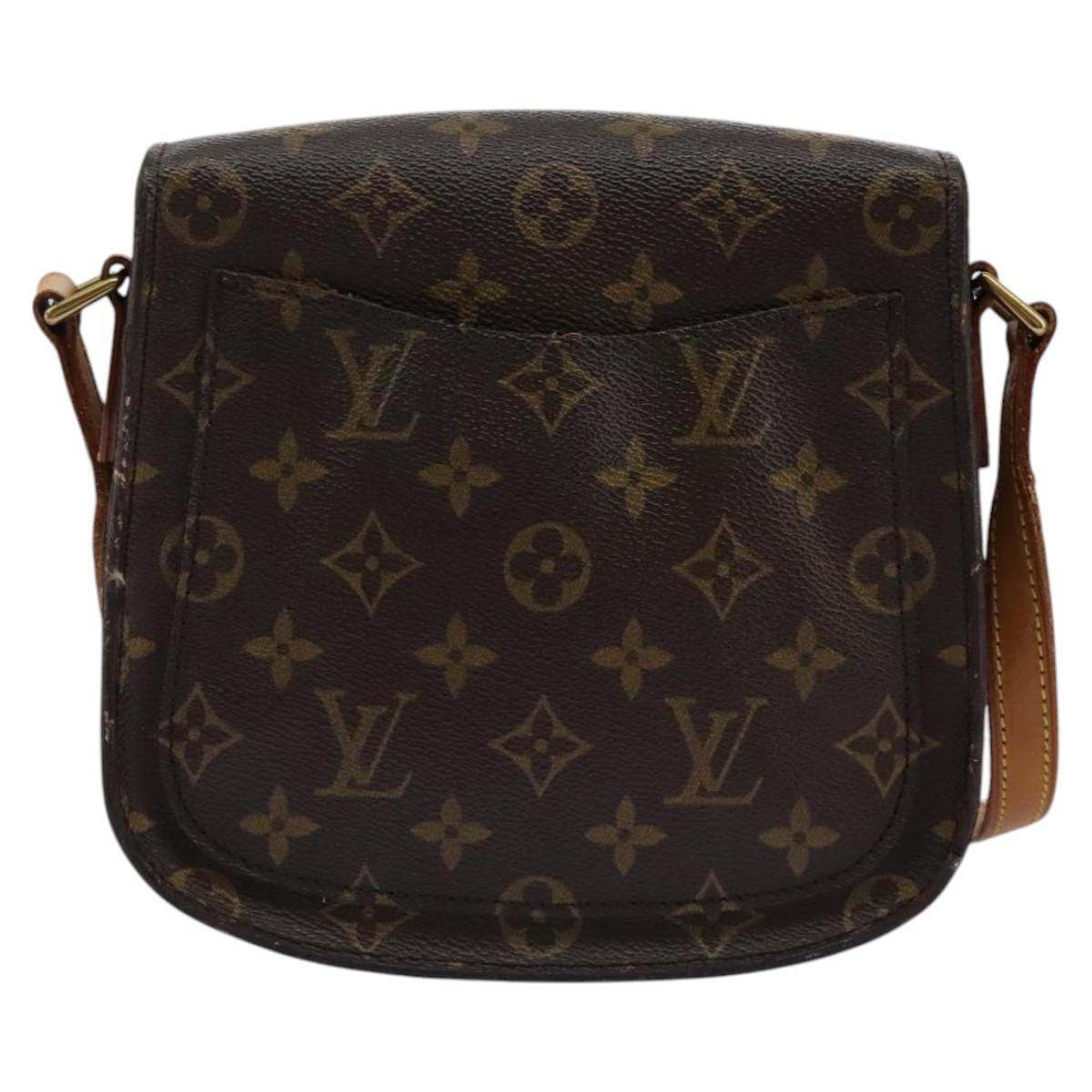 LOUIS VUITTON Monogram Saint Cloud MM Shoulder Bag M51243 LV Auth ep7237